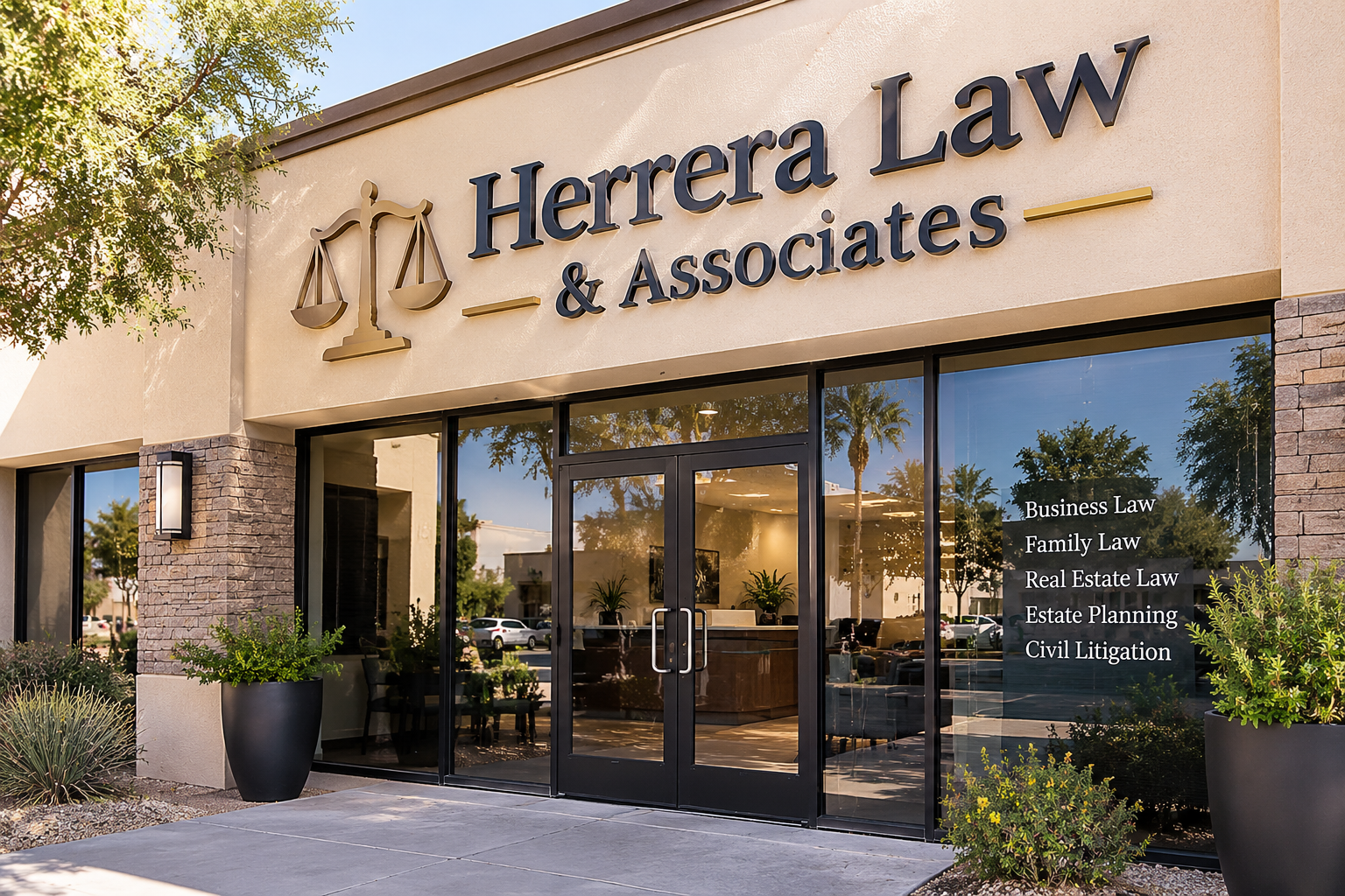 Exterior of Herrera Law & Associates
