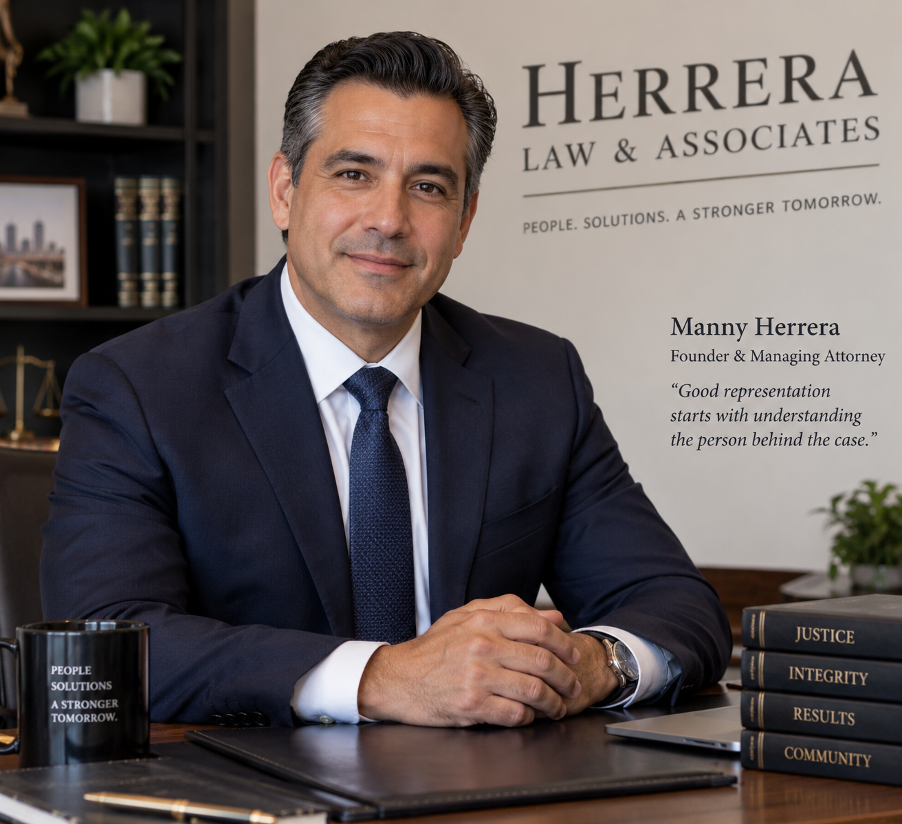 Manny Herrera, Founder and Managing Attorney